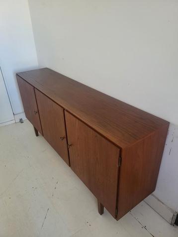 Vintage dressoir teakhout jaren '60-70 beschikbaar voor biedingen