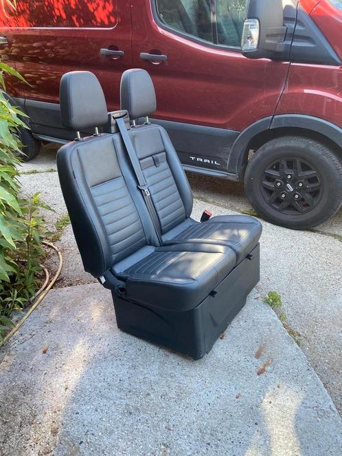 Ford Transit Custom leren bijrijdersbank, 2-zits, Auto-onderdelen, Interieur en Bekleding, Ford, Ophalen