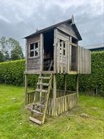 Mooi speelhuisje met een beetje werk., Kinderen en Baby's, Speelgoed | Buiten | Speelhuisjes, Ophalen, Gebruikt, Hout