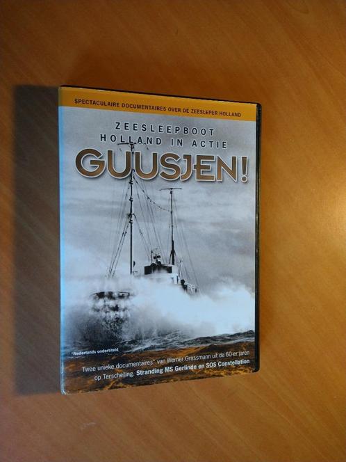 DVD Guusjen. Zeesleepboot Holland in actie, Cd's en Dvd's, Dvd's | Documentaire en Educatief, Zo goed als nieuw, Natuur, Alle leeftijden
