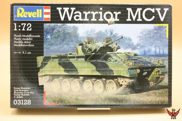 ROWASP | Revell 1/72 Britisch Warrior MCV, Hobby en Vrije tijd, Modelbouw | Auto's en Voertuigen, Nieuw, Tank, 1:50 of kleiner
