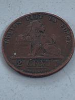 Belgische 2 Centimes 1870, Ophalen, Vóór koninkrijk, Overige waardes, Losse munt