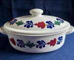 Boerenbont casserole/ovenschaal, Huis en Inrichting, Keuken | Servies, Ophalen of Verzenden, Aardewerk, Boerenbont, Schaal of Schalen
