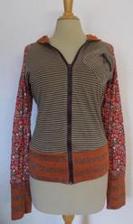 Leuk print vestje met capuchon van Smash! M, Maat 38/40 (M), Bruin, Verzenden, Zo goed als nieuw