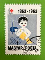 Rode kruis, Ophalen of Verzenden, Gestempeld