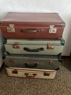 Oude vintage brocante koffers, Antiek en Kunst, Antiek | Woonaccessoires, Ophalen