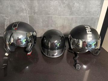 3 Scooter helmen voor 30€ per stuk (maat L) beschikbaar voor biedingen