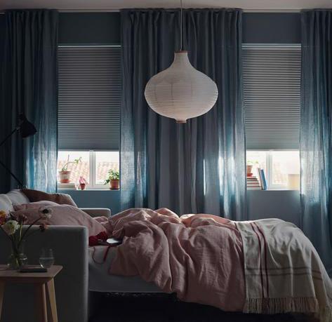 Verduisterend Plisségordijn - Trippevals 140x195, Huis en Inrichting, Stoffering | Gordijnen en Lamellen, Zo goed als nieuw, 150 tot 200 cm