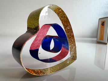 Kosta Boda Art Glass Bertil Vallien ❤️ My Heart 1980 beschikbaar voor biedingen