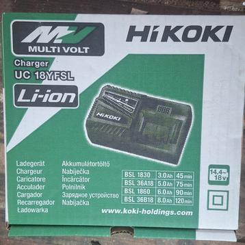 HiKOKI UC 18YFSL Acculader - Nieuw! beschikbaar voor biedingen