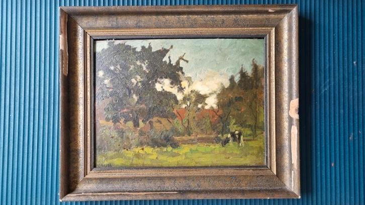 Schilder van Christiaan Gerrit Polder, Antiek en Kunst, Kunst | Schilderijen | Klassiek, Ophalen of Verzenden