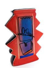 Mooie en aparte design vaas van Brian Adams (7650), Huis en Inrichting, Woonaccessoires | Vazen, Ophalen, Zo goed als nieuw, Aardewerk of Porselein