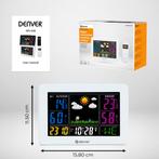 Denver Weerstation WS-540 met binnen- en buitentemperatuur, Ophalen of Verzenden, Nieuw