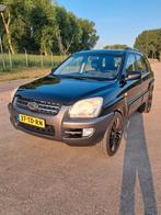 Kia Sportage 2.0 2WD 2006 Zwart, 1442 kg, 74 €/maand, 4 cilinders, Zwart