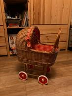 Houten Rotan Kinderwagen - Vintage Charme, Ophalen, Gebruikt, Babypop