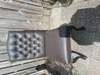 4 leren stoelen, Huis en Inrichting, Stoelen, Ophalen of Verzenden, Zo goed als nieuw, Bruin