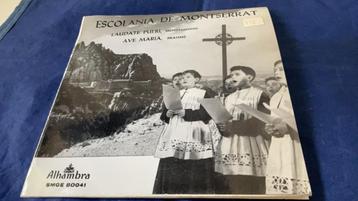Single Escolania de Montserrat Alhambra. Nieuwstaat.Ophalen beschikbaar voor biedingen