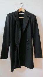 Black blazer with shoulder pads (Zara), Kleding | Dames, Ophalen of Verzenden, Zo goed als nieuw, Jasje, Maat 36 (S)