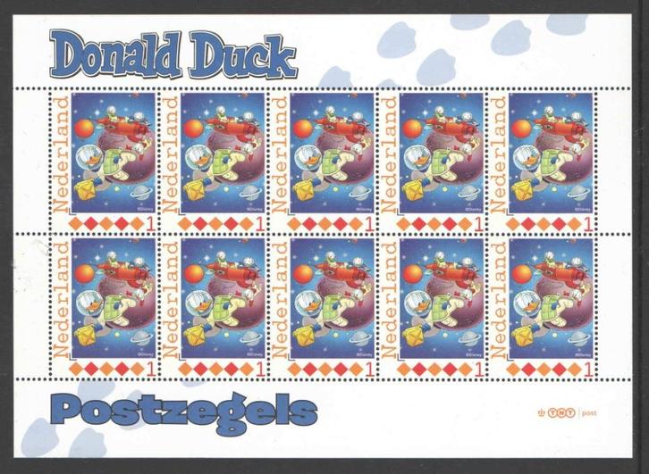 Postzegels Donald Duck, Ontdek Duckstad: Vel 23, Postzegels en Munten, Postzegels | Nederland, Postfris, Na 1940, Ophalen of Verzenden