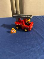 Playmobil 123, Brandweer Ladderwagen 6716, Ophalen of Verzenden, Zo goed als nieuw, Complete set