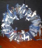 Grote zelfgemaakte krans, Huis en Inrichting, Woonaccessoires | Kransen, Ophalen of Verzenden