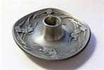 Tinnen kaarsenkandelaartje Selangor Pewter (7848), Ophalen, Overige materialen, Zo goed als nieuw, Kandelaar