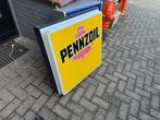 Pennzoil Lichtbak Reclamebord, Verzamelen, Merken en Reclamevoorwerpen, Ophalen, Gebruikt, ., Lichtbak of (neon) lamp