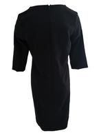 Luisa Cerano jurk M, Zwart, Ophalen of Verzenden, Zo goed als nieuw, Knielengte