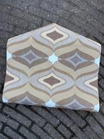 Retro vintage bruin behang met patroon, Ophalen of Verzenden, Minder dan 10 m², Bruin, Retro