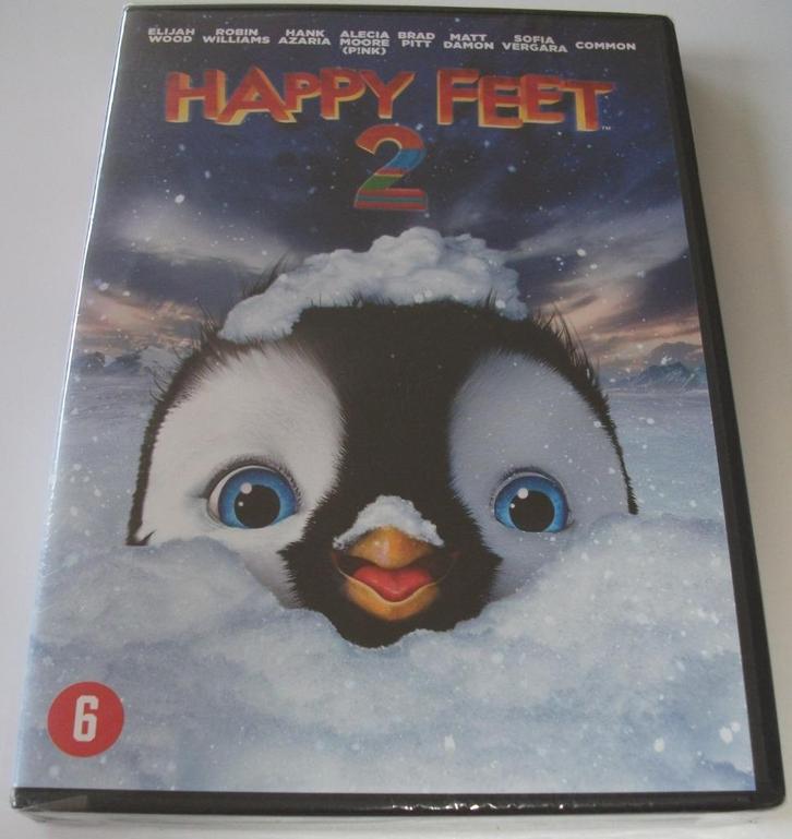 Dvd *** HAPPY FEET 2 *** *NIEUW*, Cd's en Dvd's, Dvd's | Tekenfilms en Animatie, Nieuw in verpakking, Amerikaans, Tekenfilm, Vanaf 6 jaar