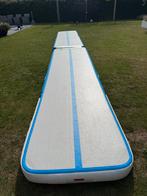 You Are Airtrack 8 meter, Sport en Fitness, Turnen, Ophalen, Gebruikt, Kindermaat 122 t/m 140, Blauw