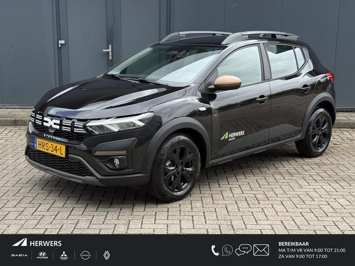 Dacia Sandero Stepway TCe 110PK Extreme / Stoelverwarming /, Auto's, Dacia, Bedrijf, Te koop, Sandero Stepway, ABS, Achteruitrijcamera