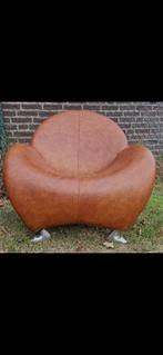 Leolux papageno fauteuils, Huis en Inrichting, Ophalen, Zo goed als nieuw, 50 tot 75 cm, Leer