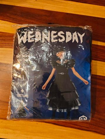Wednesday Addams Verkleedset - Nieuw in Verpakking beschikbaar voor biedingen