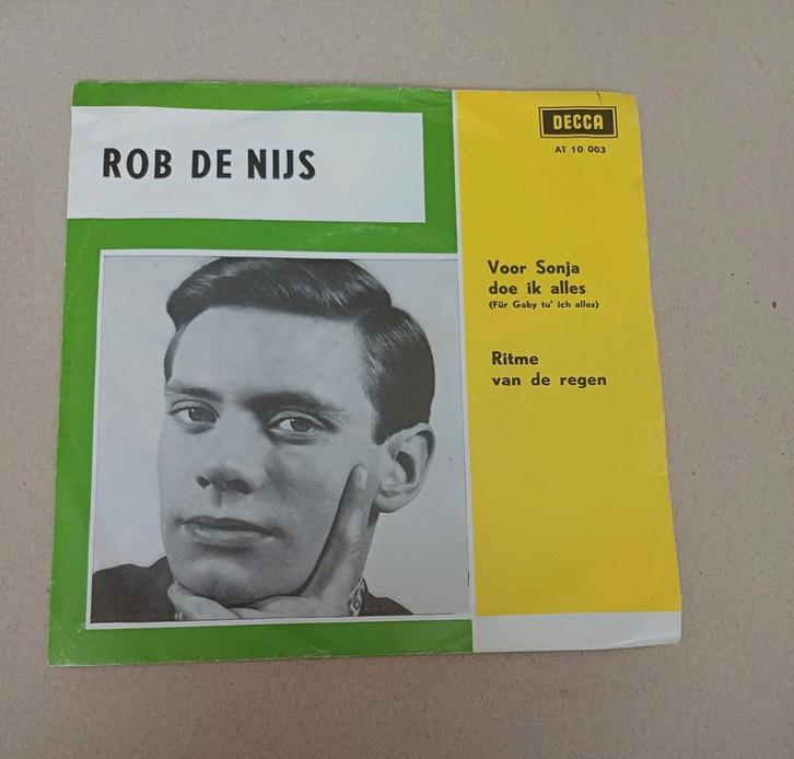 Rob De Nijs  - Voor Sonja Doe Ik Alles/Ritme Van De Regen, Cd's en Dvd's, Vinyl Singles, Gebruikt, Single, Pop, 7 inch, Ophalen of Verzenden