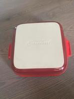 Le  Creuset ovenschaal. Weinig Gebruikt, Ophalen of Verzenden, Zo goed als nieuw, Overige materialen, Overige typen
