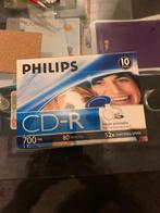 Philips CD-R 10 stuks - Nieuw in doos, Computers en Software, Ophalen of Verzenden, Nieuw, Cd