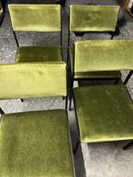Pastoe stoelen Cees Braakman Japanse serie vintage, Huis en Inrichting, Stoelen, Vier, Vintage jaren 60, Gebruikt, Metaal