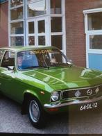 Opel Ascona A 1.6S 1974 Groen in perfecte showroom staat, Origineel Nederlands, 93 pk, Particulier, Hatchback