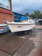 Consoleboot te koop, Watersport en Boten, Gebruikt, Ophalen of Verzenden, 3 tot 6 meter, Buitenboordmotor