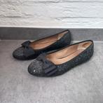 Nae vegan glitter ballerina's zwart maat 40, Zwart, Nae, Zo goed als nieuw, Ballerina's
