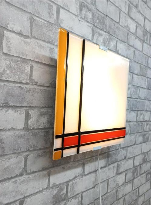 Eglo wandlamp "Mondriaan ", Huis en Inrichting, Lampen | Wandlampen, Zo goed als nieuw, Glas, Ophalen of Verzenden