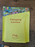 Legpuzzel in zak 500 stukjes Camping Comics, Hobby en Vrije tijd, Denksport en Puzzels, Ophalen of Verzenden, 500 t/m 1500 stukjes