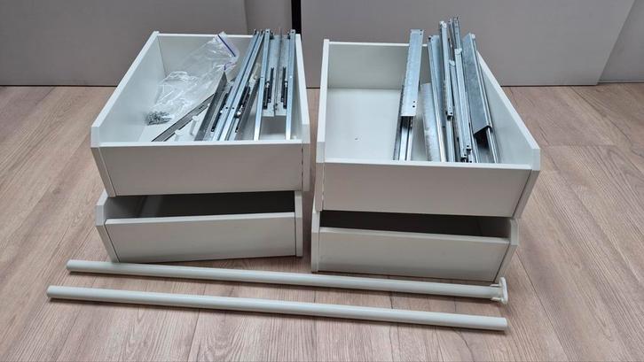 Ikea Pax lades en roedes, Huis en Inrichting, Kasten | Kledingkasten, Gebruikt, Minder dan 100 cm, 50 tot 100 cm, 50 tot 75 cm