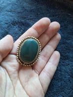 Vintage broche agaat prl Polen, Ophalen of Verzenden, Zo goed als nieuw, Overige materialen