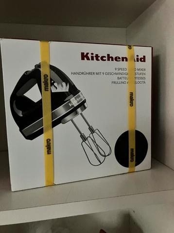 Kitchen aid 9-speed hand mixer beschikbaar voor biedingen
