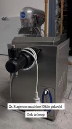 Slagroommachine 10 liter met koeling, Ophalen, Koelen en Vriezen