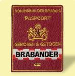 Paspoort Embleem Brabant Oeteldonk Leer DE DURSKES, Kleding | Heren, Carnavalskleding en Feestkleding, Carnaval, Verzenden, Nieuw