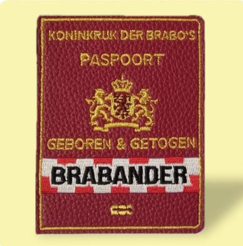 Paspoort Embleem Brabant Oeteldonk Leer DE DURSKES, Kleding | Heren, Carnavalskleding en Feestkleding, Nieuw, Accessoires, Carnaval