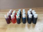 Kleurvloeistof, 5 kleuren, 22x 10 ml, Ophalen of Verzenden, Nieuw